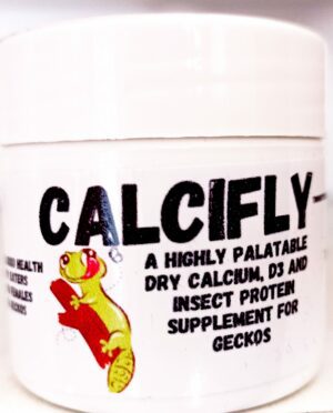 Calcifly Gecko And Dragon Calcium Supplement With Insect Protein